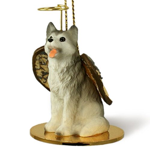 Conversation Concepts Siberian Husky Red and White with Blue Eyes Ornament 