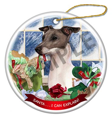 italian greyhound ornament