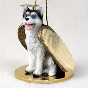 dog angel ornament