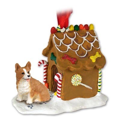 raining cats and dogs welsh corgi pembroke gingerbread christmas ornament - Corgi Christmas Ornaments raining cats and dogs welsh corgi pembroke gingerbread christmas ornament - Corgi Christmas Ornaments