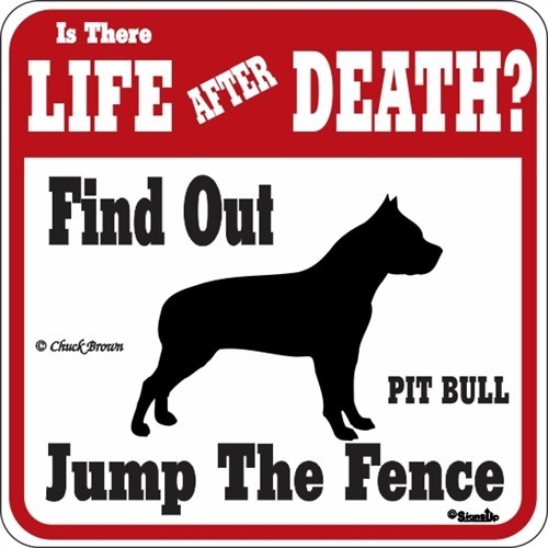 Can pitbulls jump top fences