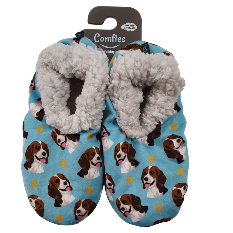 Dogs | Beagle Comfies Dog Print Slippers