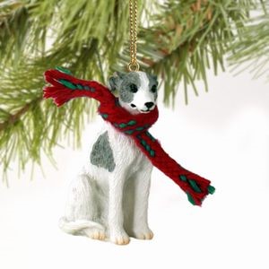 Raining Cats and Dogs | Whippet Christmas Ornament