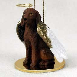 Raining Cats and Dogs | Vizsla Angel Ornament