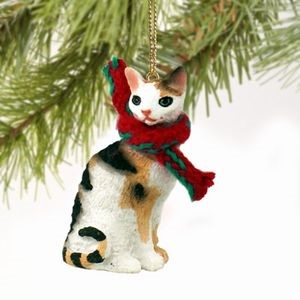 Raining Cats and Dogs | Cornish Rex Cat Christmas Ornament