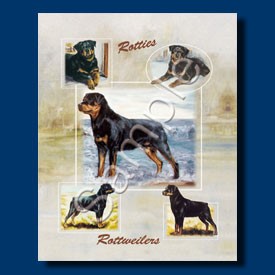 Raining Cats and Dogs | Rottweiler Gift Bag