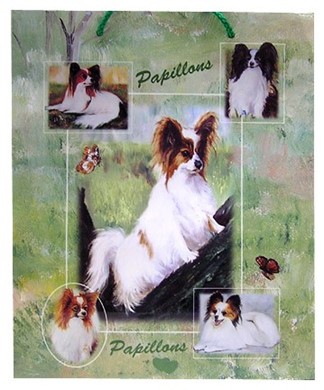 Raining Cats and Dogs | Papillon Gift Bag