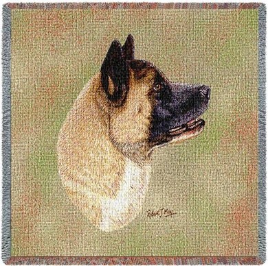 Raining Cats and Dogs | Akita Throw, Dog Breed Decor Made in the USA