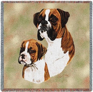 Raining Cats and Dogs | Boxer and Pup Throw
