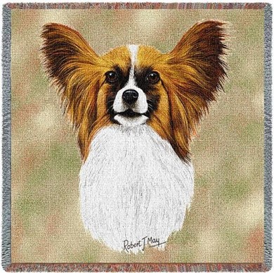 Raining Cats and Dogs | Papillon Throw