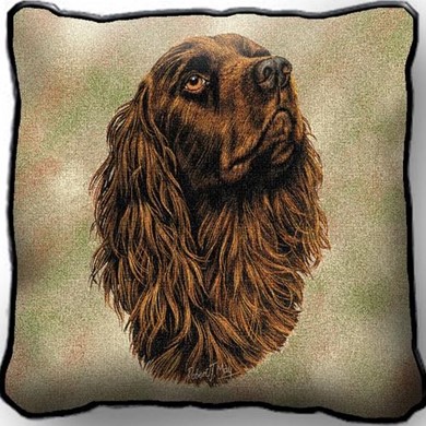 Raining Cats and Dogs | Boykin Spaniel Pillow Cover, Made in the USA