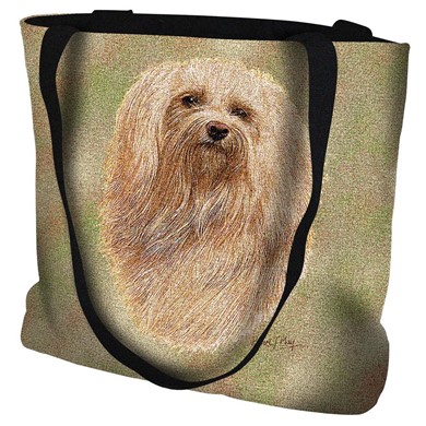 Raining Cats and Dogs | Havanese Tapestry Tote Bag
