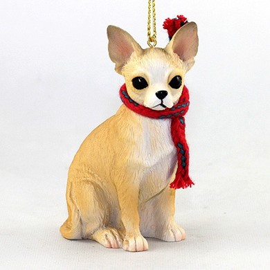 Raining Cats and Dogs | Chihuahua Original Dog Christmas Ornament