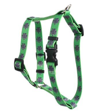 Raining Cats and Dogs l  Knotted Shamrock Harness