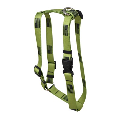 Raining Cats and Dogs | Olive Flag Harness
