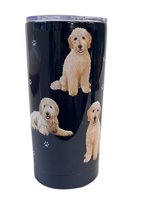 Raining Cats and Dogs |Goldendoodle Dog Insulated Tumbler By Serengeti