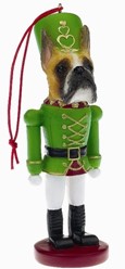 Boxer Fawn Nutcracker Dog Christmas Ornament