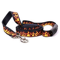 Uptown Red Flames Leash
