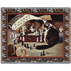 Your Move Cat and Dog Throw, Made in the USA