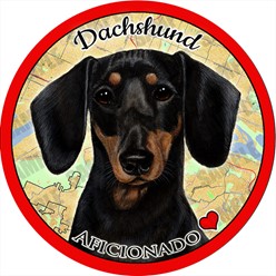 Dachshund Dog Car Coaster Buddy - click for more breed options
