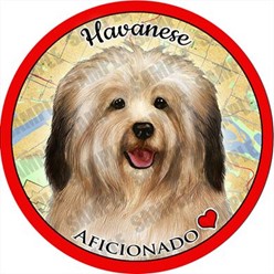 Havanese Dog Car Coaster Buddy